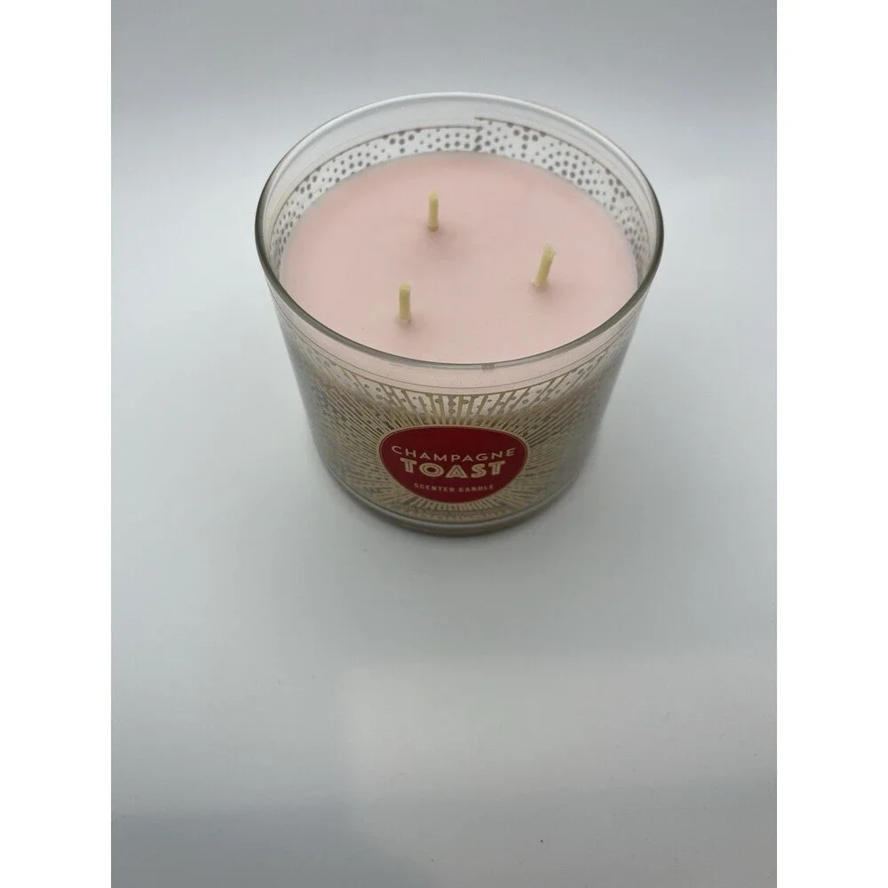 NWT Bath & Body‎ Works Champagne Toast 3-Wick Scented Candle